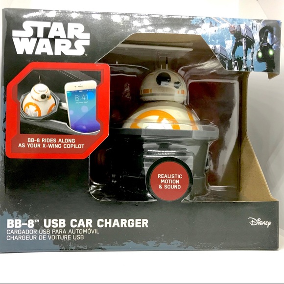 STAR WARS BB-8 USB CAR CHARGER Disney - Picture 3 of 8